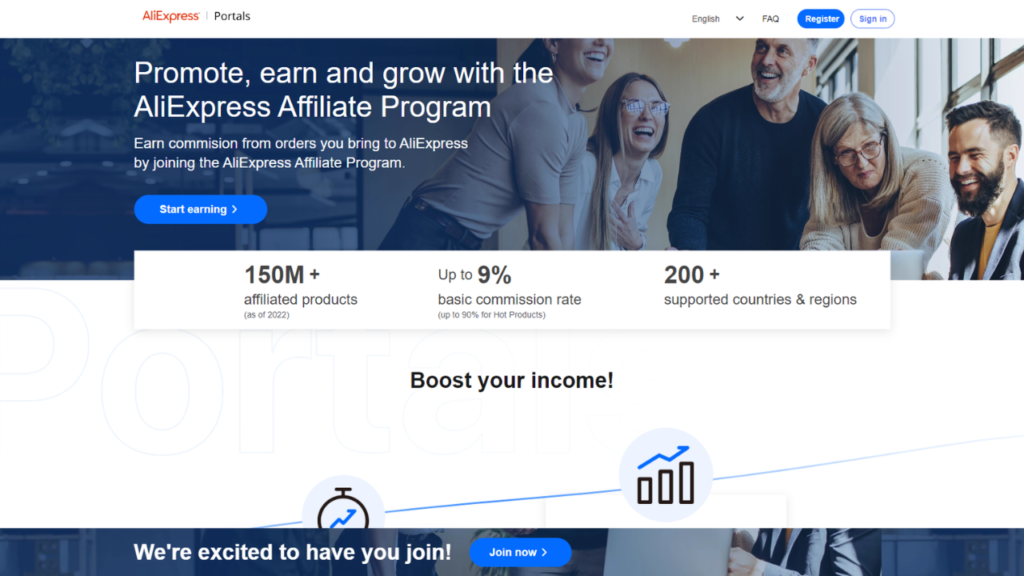 AliExpress Affiliate Program Top Affiliate Networks with Wide-Ranging Products and Services