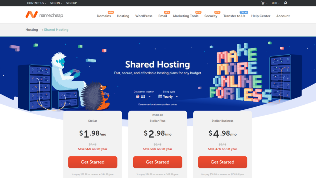 Best Web Hosting  namecheap - AFFILIATE STUDIES