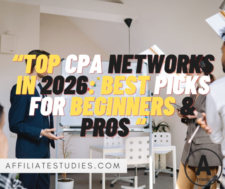 Top CPA Networks in 2026: Best Picks for Beginners & Pros